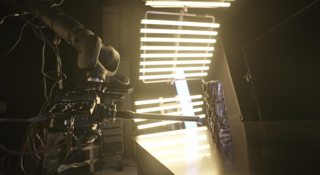 Robot de motion control filmant les césar 2025