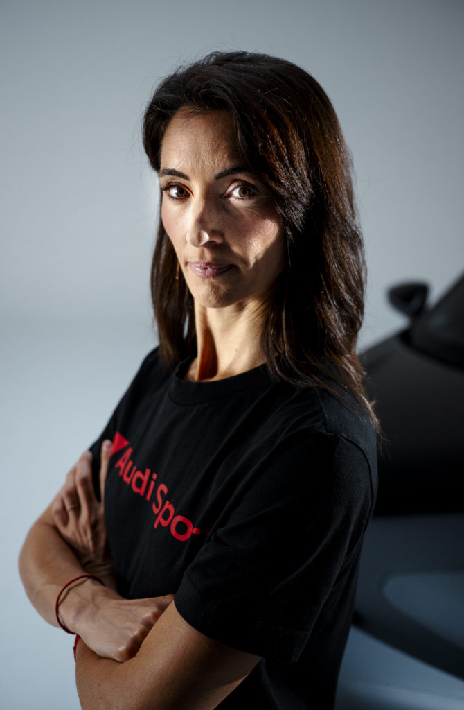 shooting Audi France X Margot Laffite dans les studios tournage paris HalphaStudio grand paris à vaires sur marne