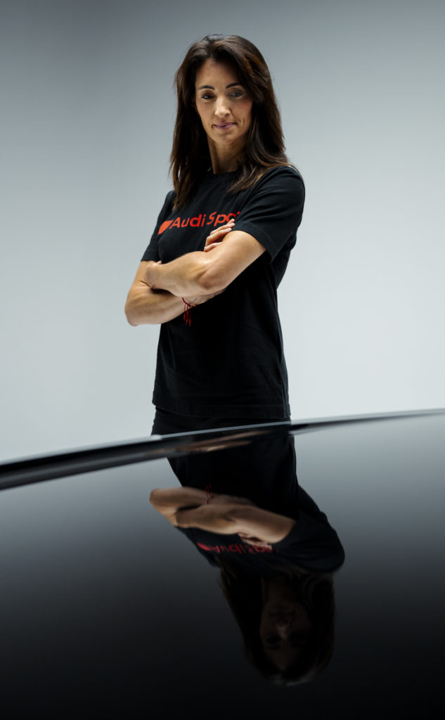 shooting Audi France X Margot Laffite dans les studios tournage paris HalphaStudio grand paris à vaires sur marne
